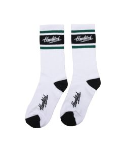 SOCK BGRN WHT 25